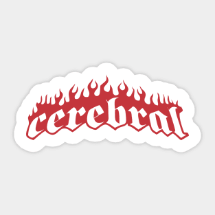 CEREBRAL Sticker